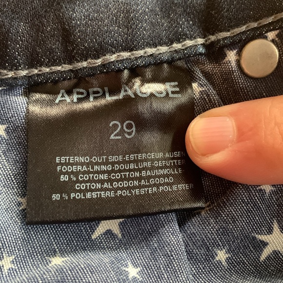 Rhinestone denim jeans - Picture 6 of 6